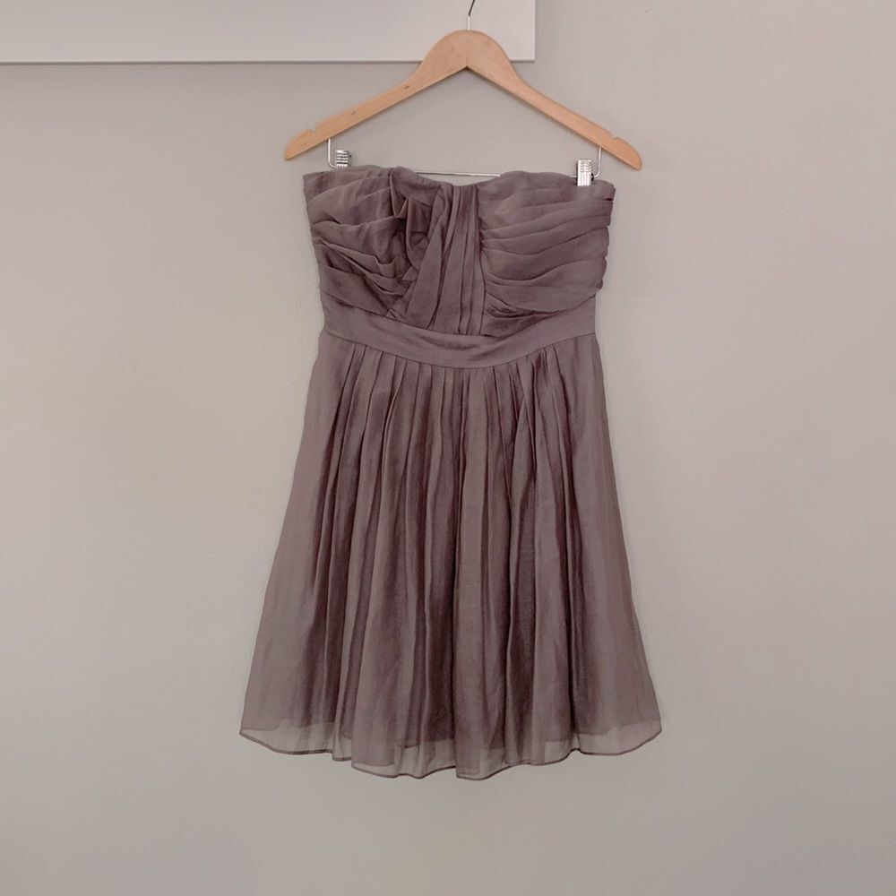SUZI CHIN for Maggie Boutique strapless cocktail dress